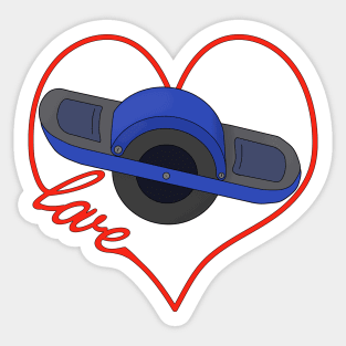 One Love One Wheel Sticker